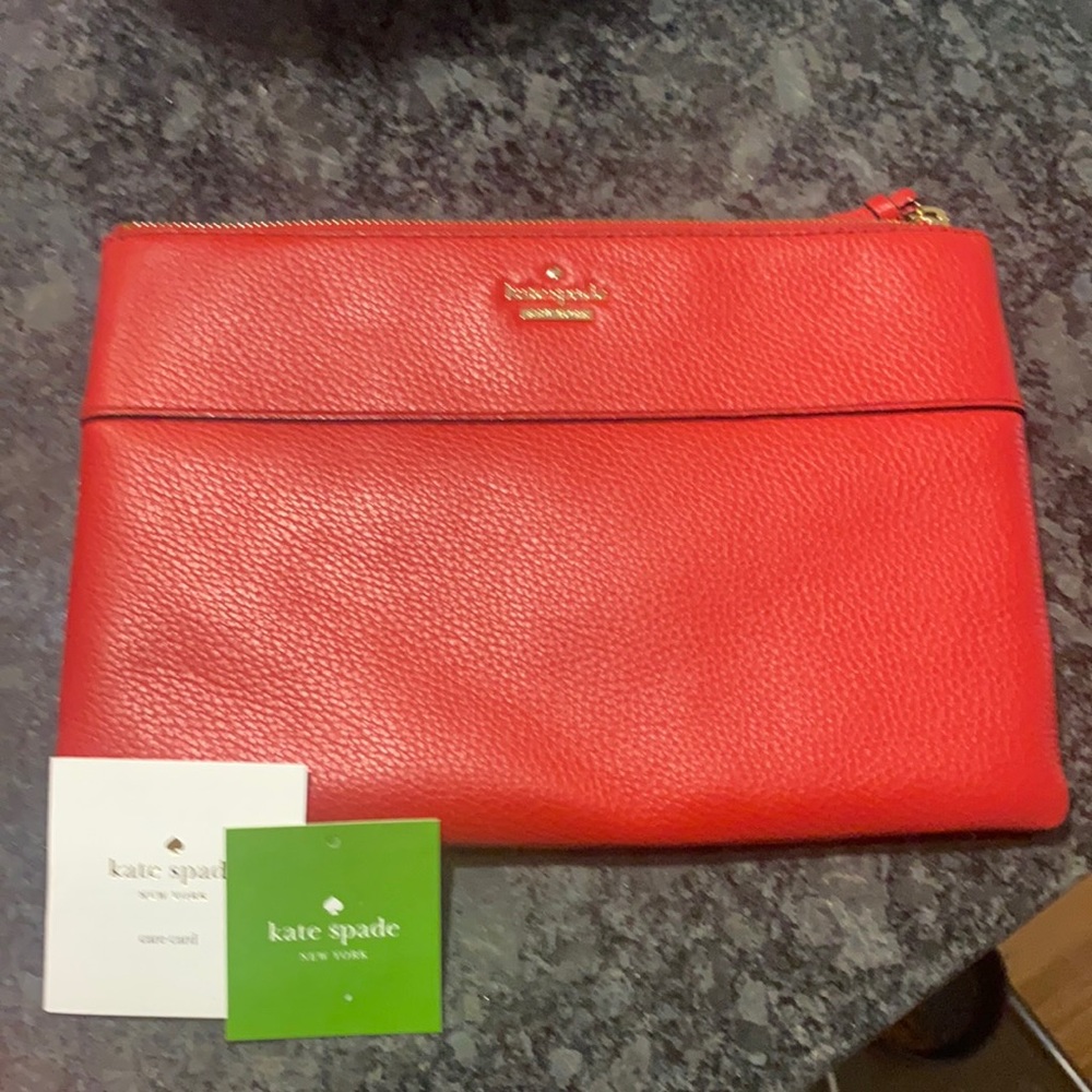 NWT Kate Spade clutch - 11x7.5